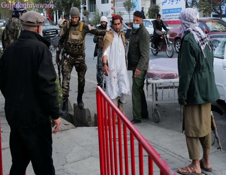  અફઘાનિસ્તાન: કાબુલ હુમલામાં તાલિબાનનો ટોપ કમાન્ડર ઠાર, ISએ જવાબદારી લીધી