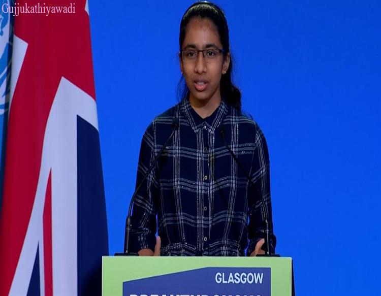  14 વર્ષની ભારતીય છોકરીએ PM મોદીની હાજરીમાં વિશ્વ નેતાઓને ખખડાવ્યા