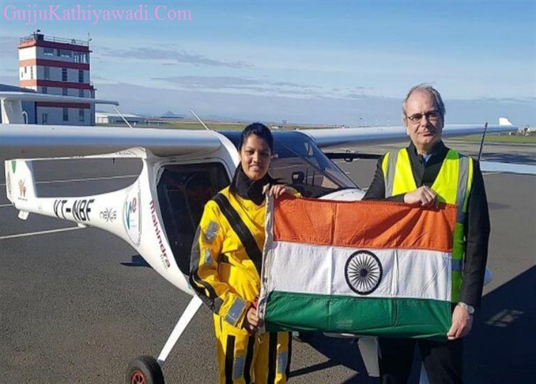 ટચૂકડા વિમાનમાં એટલાન્ટિક પાર કરનારી વિશ્વની પહેલી યુવતિનો વિક્રમ આરોહિ પંડીતે નોંધાવ્યો