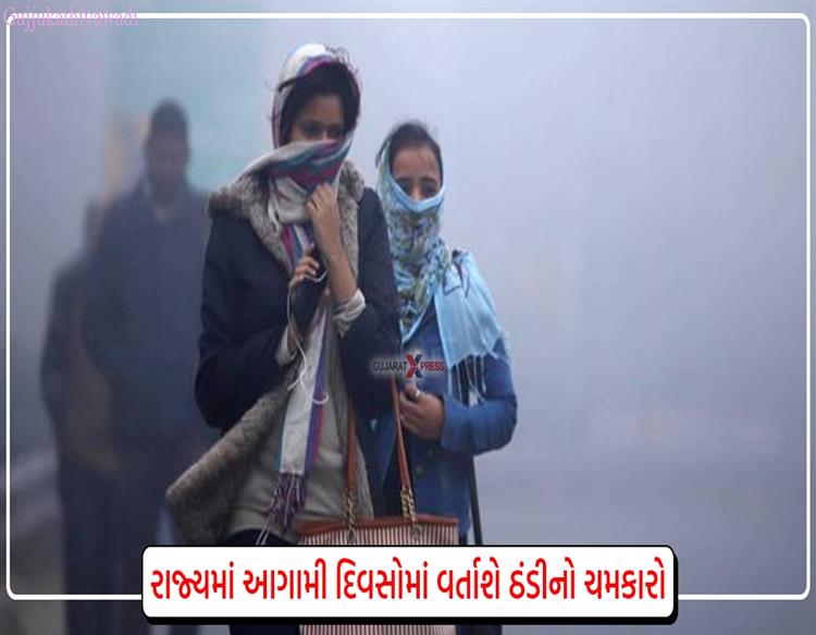  હવામાન વિભાગની આગાહીઃ રાજ્યમાં આગામી દિવસોમાં વર્તાશે ઠંડીનો ચમકારો