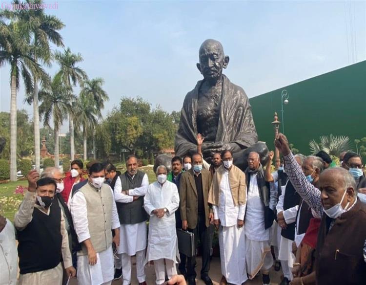  કૃષિ બિલ પાછું ખેંચાયું,12 સાંસદ સસ્પેન્ડ