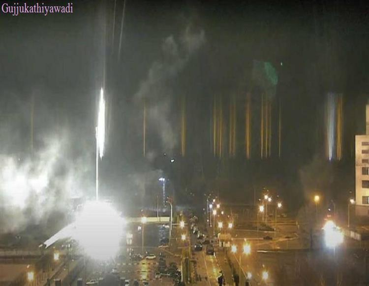  યૂક્રેનના ન્યુક્લિયર પ્લાન્ટ પર રશિયન હુમલો, જુઓ વીડિયો