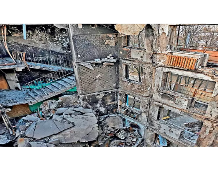  મારિયુપોલ પર રશિયા દ્વારા રાસાયણિક હુમલો કરાવાયો હોવાનો દાવો