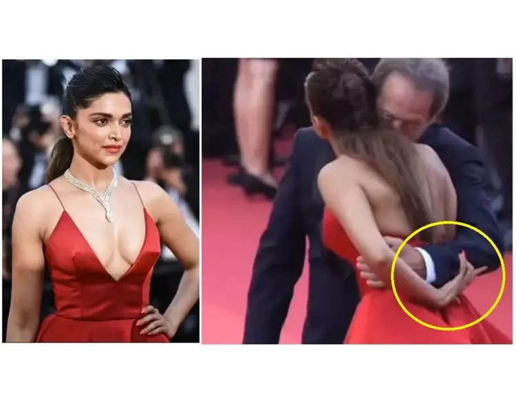 હાથ હટાવતી રહી દીપિકા પાદુકોણ, કિસ કરતો રહ્યો શખ્સ, વીડિયો વાયરલ