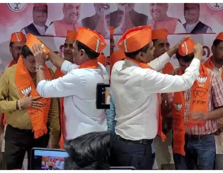 AAPએ સુરતના 2 કોર્પોરેટર્સને સસ્પેન્ડ કર્યા તો ભાજપમાં જોડાઈ ગયા