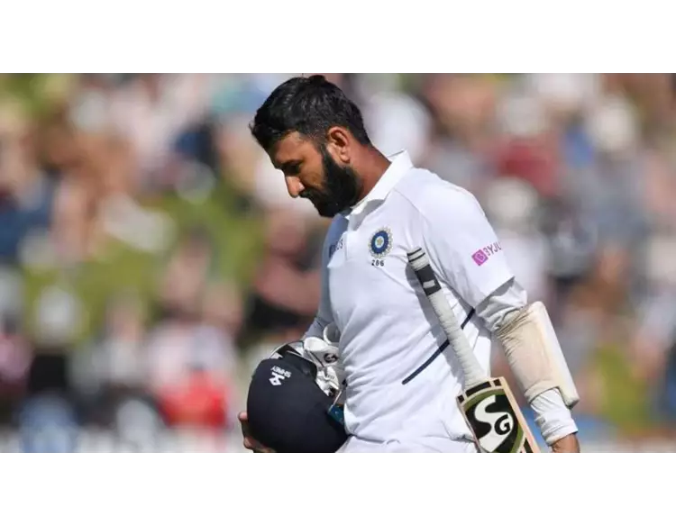 ટીમ ઇન્ડિયાની લાઇફલાઇન પુજારા ડક આઉટ, શરમજનક લિસ્ટમાં નામ ઉમેરાયું