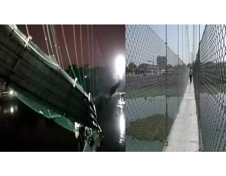 બ્રિજ ખુલ્લો મુકાયો ત્યારે 8 વર્ષ સુધી નહીં તૂટે તેવી ડંફસો મારેલી