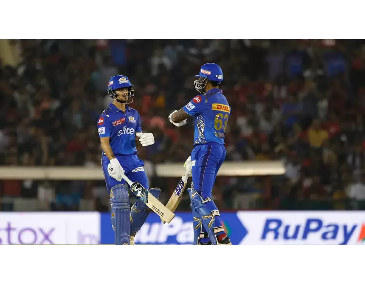 MIvsPBKS: પંજાબ કિંગ્સ સામે મુંબઈ ઈન્ડિયન્સનો 6 વિકેટે વિજય