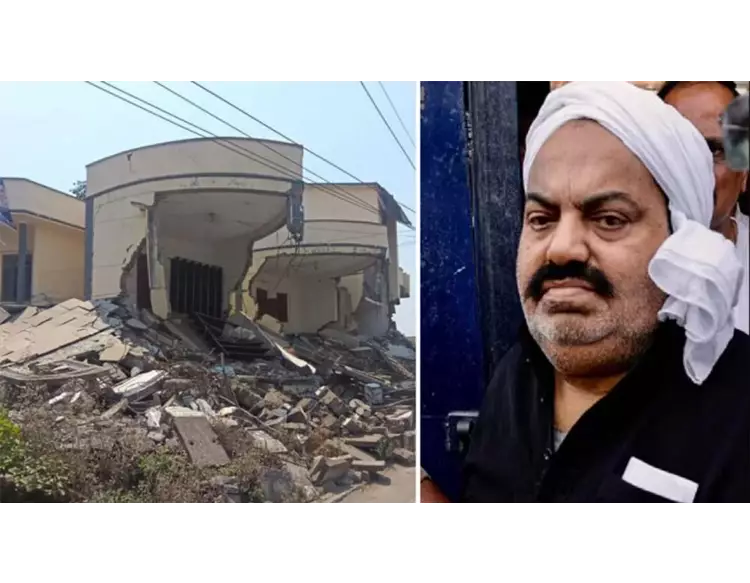 લોહીથી લથબથ દુપટ્ટો, ચપ્પુ, અતીકની ઓફીસ જોઇ પોલીસ ચોંકી