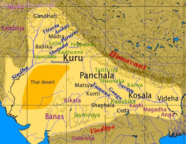 મહાભારતમાં ઉલ્લેખિત આ પાંત્રીસ શહેરો આજે પણ અસ્તિત્વ ધરાવે છે!