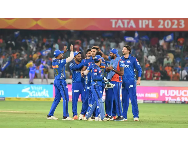 IPL 2023 : મુંબઈએ જીતની હેટ્રિક લગાવી, SRHને 14 રને હરાવ્યું