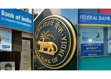 RBIએ ફેડરલ બેંક અને બેન્ક ઓફ ઇન્ડિયા પર દંડ ફટકારીયો